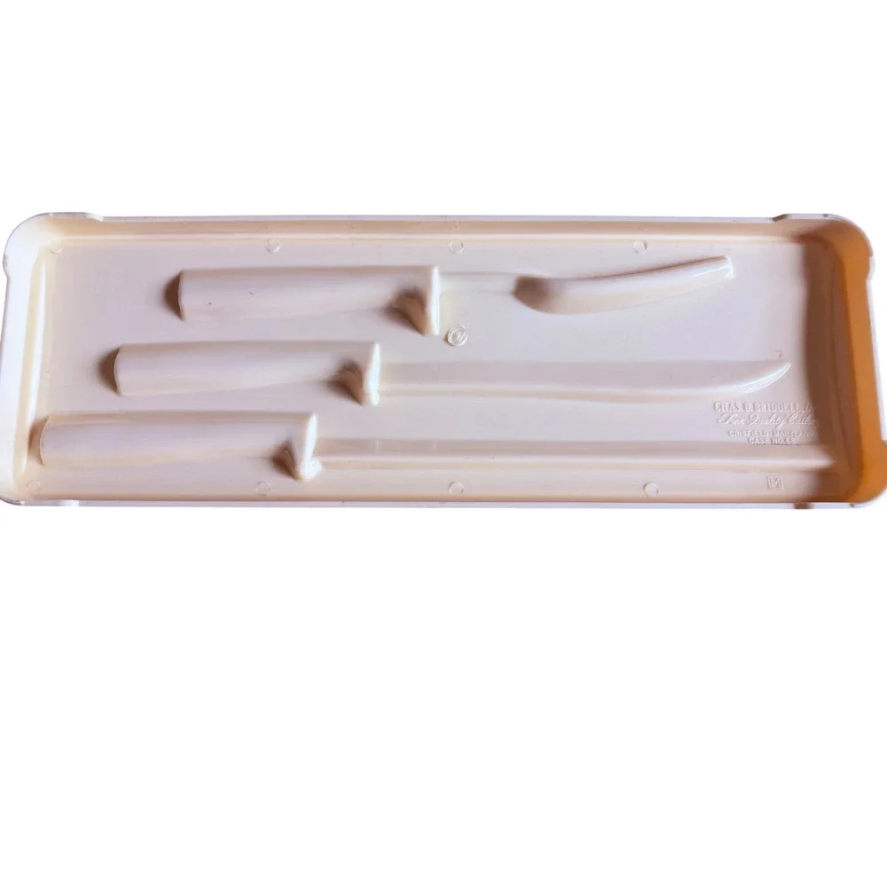 Carvel Hall by Briddell Fine Cutlery 3 Piece Carving Set Floral Filigree